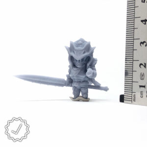 Human Dragon Knight Miniatura per giochi da tavolo